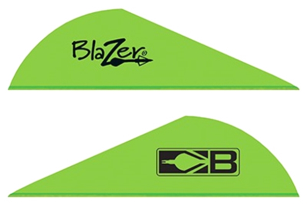 Picture of Bohning Blazer Vanes 2" Solid Neon Green 36Pk 10831NG2 010847258229