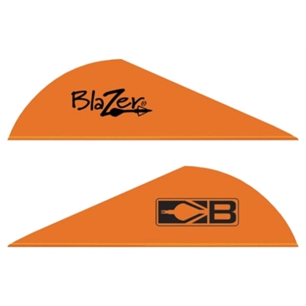 Picture of Bohning Blazer Vanes 2" Solid Neon Orange 36Pk 10831NO2 010847259226