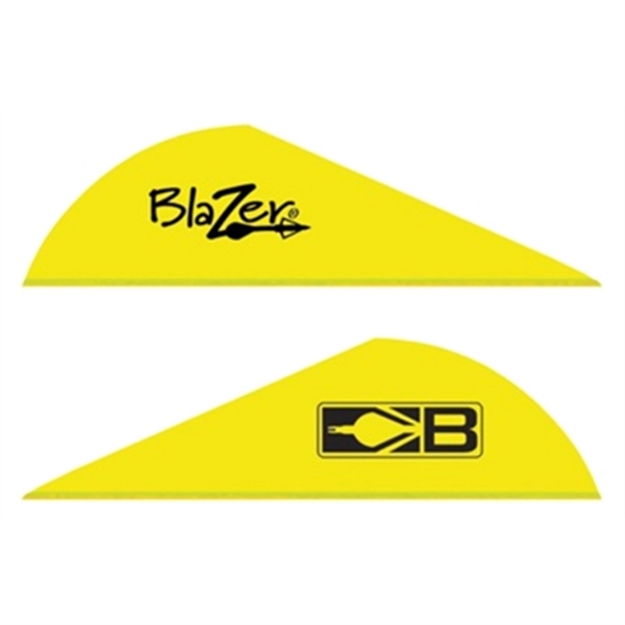 Picture of Bohning Blazer Vanes 2" Solid Neon Yellow 36Pk 10831NY2 010847222220
