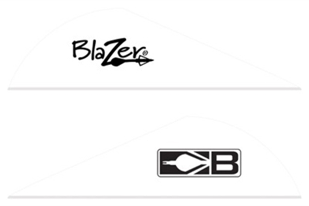 Picture of Bohning Blazer Vanes 2" Solid White 100Pk 10832WH2 010847220233