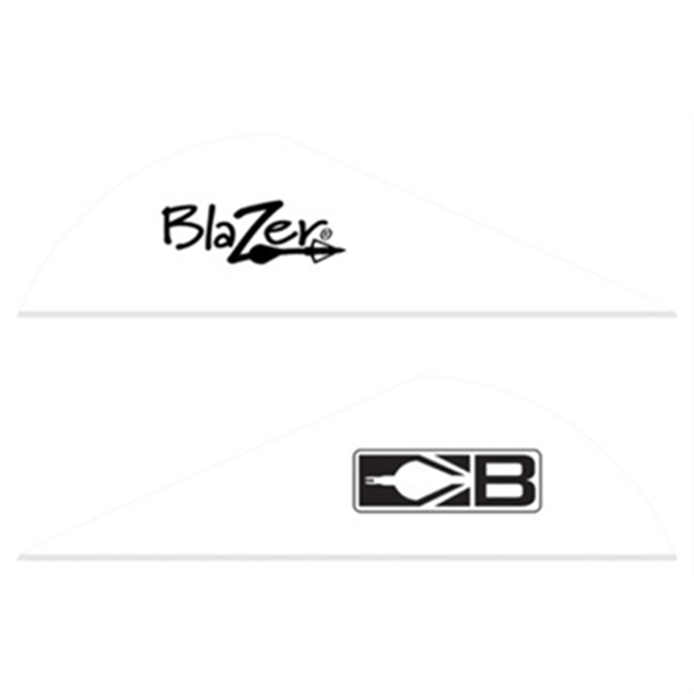 Picture of Bohning Blazer Vanes 2" Solid White 36Pk 10831WH2 010847220226