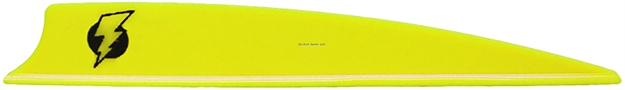 Picture of Bohning Bolt Vane Designed For Crossbow Bolts 3.5 Length 11.5 Grains 36 Pack Neon Yellow