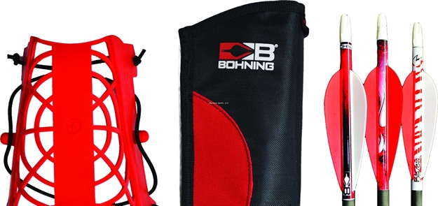 Picture of Bohning Evervale Archery Set Red