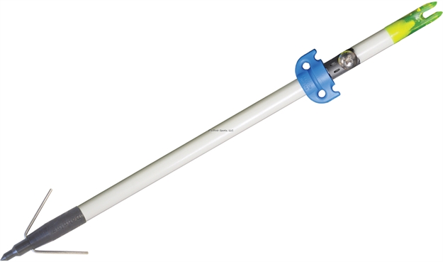 Picture of Bohning Fish Arrow Wht Wht W/Point & Safety Slide