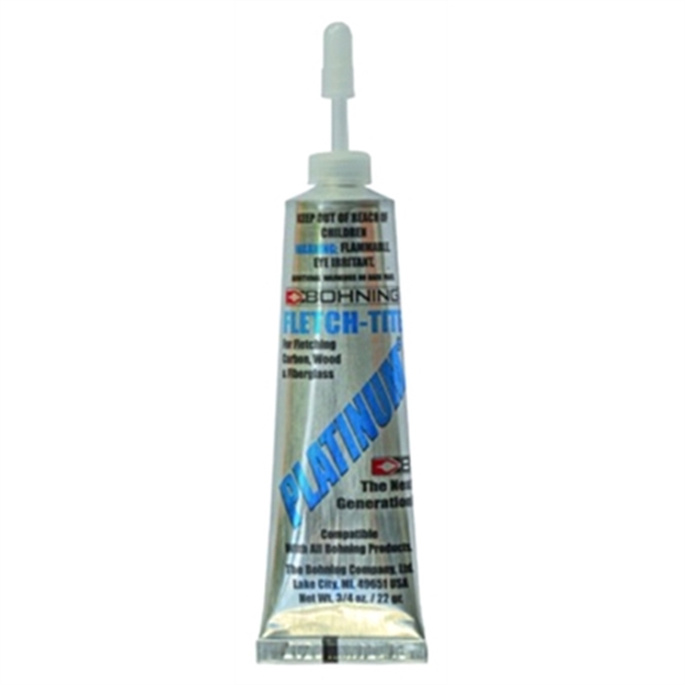 Picture of Bohning Fletch-Tite Platinum Adhesive 3/4Oz Tube 1301 010847013019