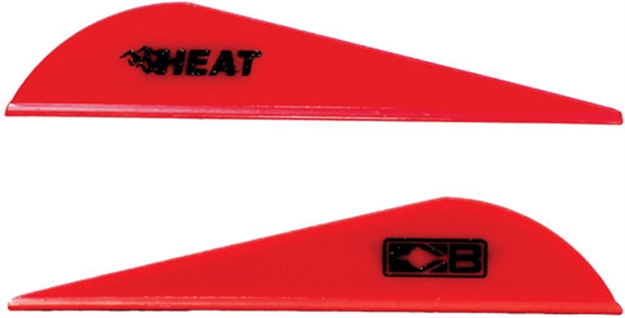 Picture of Bohning Heat Vane 2.5" Solid Red 100Pk