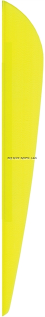 Picture of Bohning Killer Vane 4" Neon Yellow 36Pk