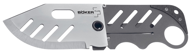 Picture of Boker 01Bo010 Plus Folder 2.25" 440C Stainless Drop Point Stainless Steel