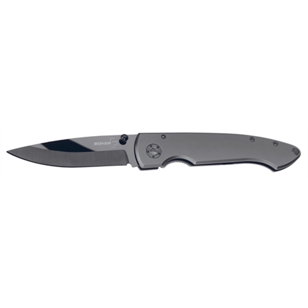 Picture of Boker 01Bo035 Plus Anti MC Folder 3.25" Ceramic Straight Point Blade Titanium HA