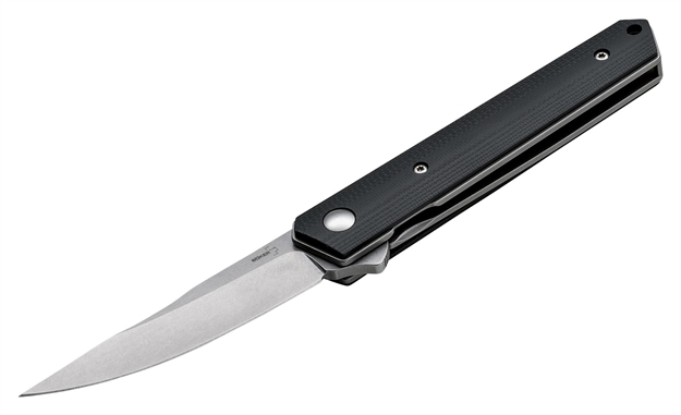 Picture of Boker 01Bo289 Plus Folder 3" Vg-10 Straightback G10 Black