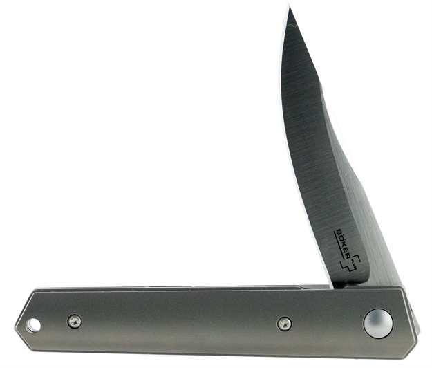 Picture of Boker 01Bo290 Plus Folder 3" Vg-10 Straightback Carbon Fiber