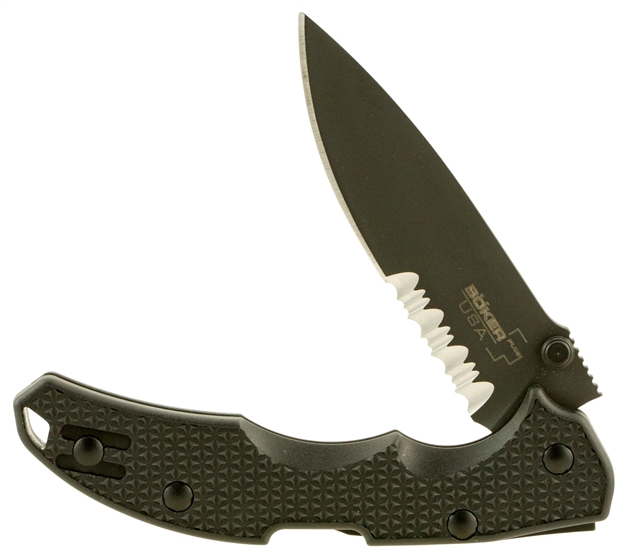 Picture of Boker 01Bo371 Plus Folder 3.37" 154Cm Stainless Drop Point Fiberglass Reinforced
