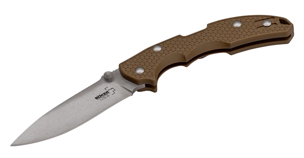 Picture of Boker 01Bo373 Plus Folder 3.75" 154Cm Stainless Drop Point Fiberglass Reinforced
