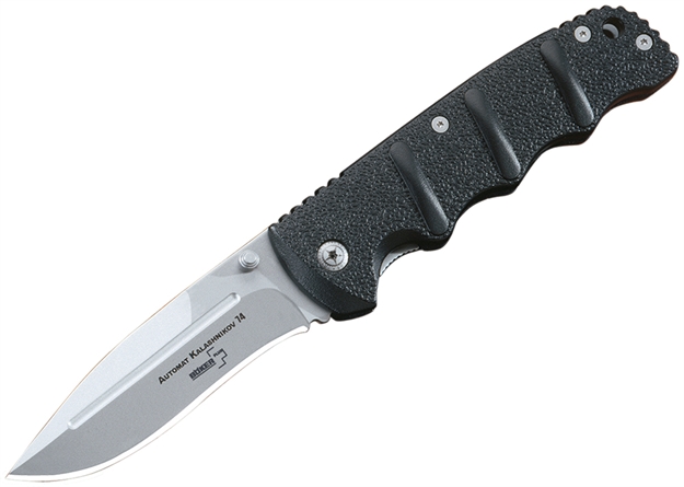 Picture of Boker 01Kal74 Kalashnikov Folder Aus-8 Drop Point Blade Aluminum