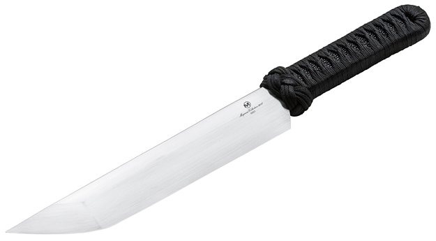 Picture of Boker 02Mag2017 Magnum Fixed 9.25" 440 Stainless Straightback Paracord Wrap Blac