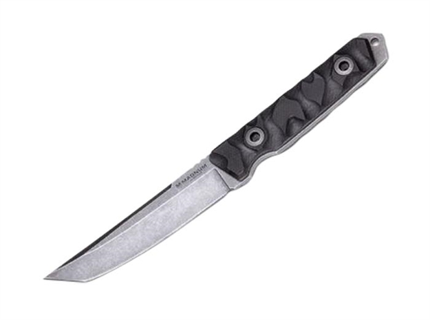 Picture of Boker 02Sc016 Magnum Sierra Delta Fixed 5.13" 440 Stainless Tanto Stonewash G10