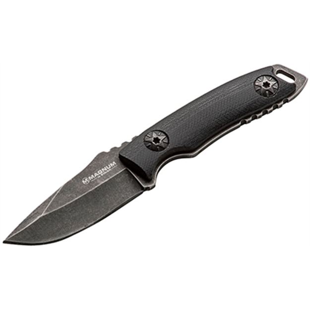 Picture of Boker 02Sc745 Magnum Fixed 2" 440 Stainless Clip Point/Drop Point G10 Black