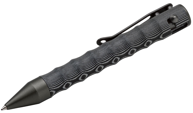 Picture of Boker 09Bo079 Plus Tactical Pen 4.32" 1.02 OZ Contact Gray