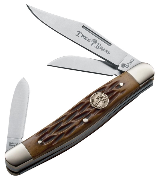 Picture of Boker 110272 Traditional Series Folder 2.5" Carbon Steel Clip Point/Pen/Sheepfoo