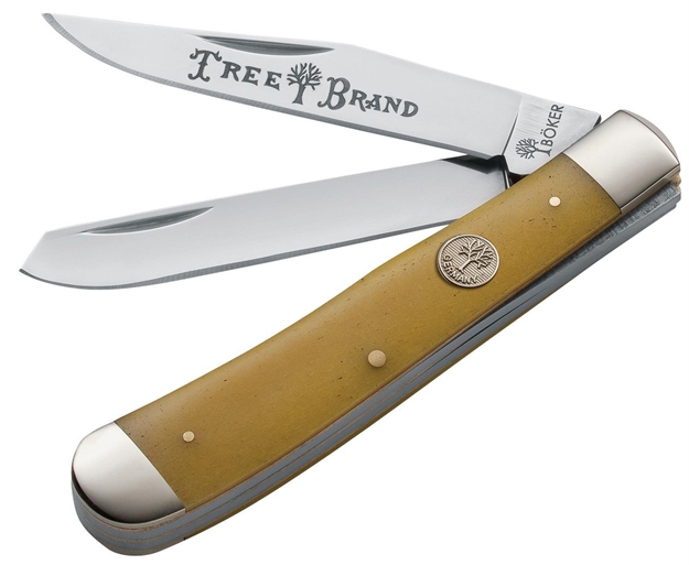 Picture of Boker 110731 Traditional Series Folder 3.25" Stainless Steel Clip Point/Pen Yell