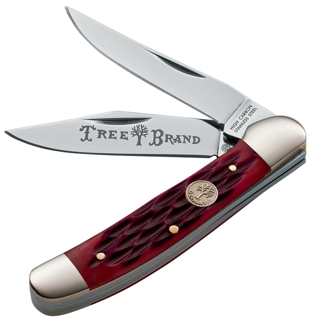 Picture of Boker 110746 Traditional Series Folder 2.75" Stainless Steel Clip Point Jigged R