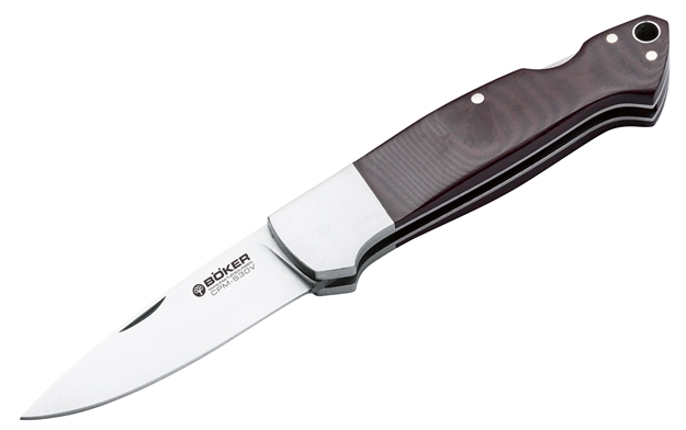 Picture of Boker 111643 Backlock Folder 2.62" Cpm-S30v Drop Point Micarta