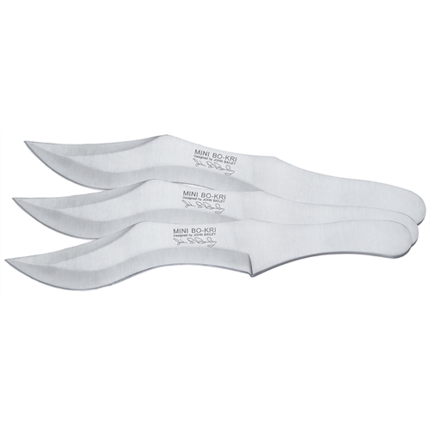 Picture of Boker Mb162 Mini BO Kri Knife Set 420J2 Stainless Recurve Blade 420J2 Stainless