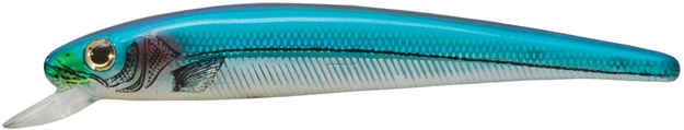 Picture of Bomber A-Salt Minnow, 5 3/4", 1 Oz, 1/0 Hooks, 2-4 Ft, Baby Blue Fish