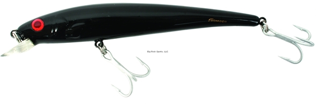 Picture of Bomber A-Salt Minnow, 5 3/4", 1 Oz, 1/0 Hooks, 2-4 Ft, Black