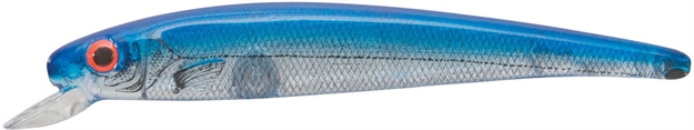 Picture of Bomber A-Salt Minnow, 5 3/4", 1 Oz, 1/0 Hooks, 2-4 Ft, Silver Flash/Blue Back