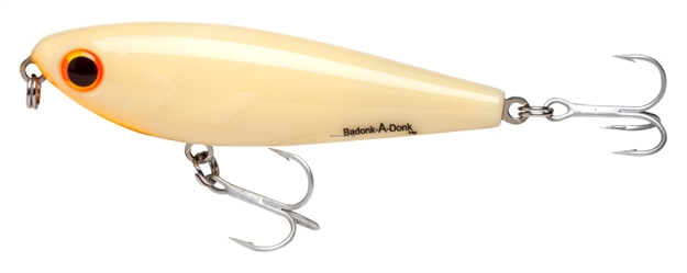 Picture of Bomber Badonk A Donk High Pitch, 4", 3/4 Oz, Bone Orange Throat