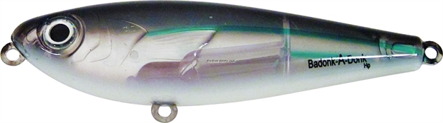 Picture of Bomber Badonk-A-Donk LP Topwater Lure, 4", 3/4 Oz, Silver Mullet