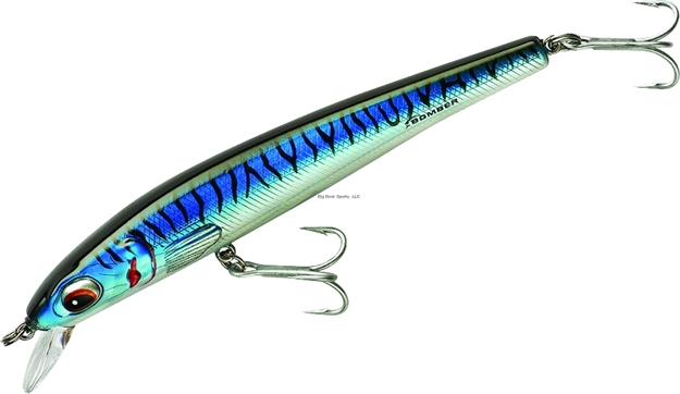 Picture of Bomber Bswg Long Shot Slender Minnow, 5", 3/4 Oz, Blue Mackerel, Floating