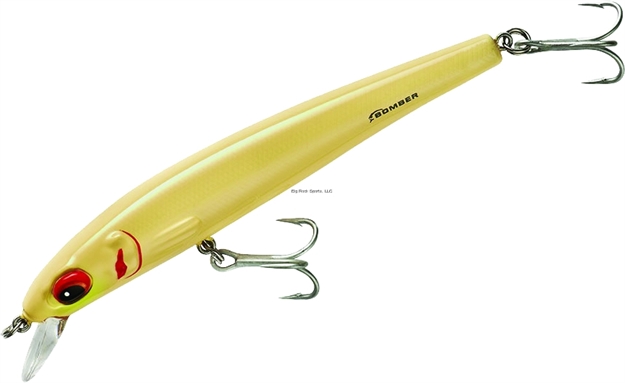 Picture of Bomber Bswg Long Shot Slender Minnow, 5", 3/4 Oz, Bone, Floating