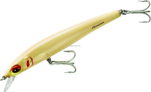 Picture of Bomber Bswg Long Shot Slender Minnow, 6", 1 3/16 Oz, Bone, Floating