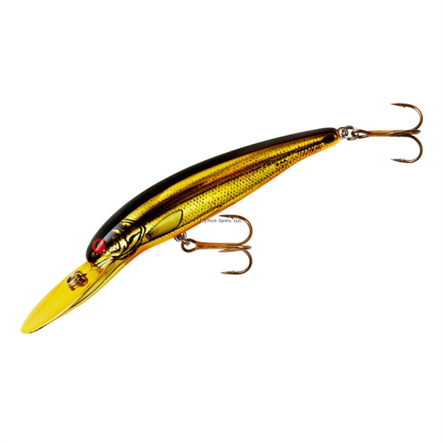 Picture of Bomber Deep Long A Gold Chrome Orange Belly 3 1/2 IN