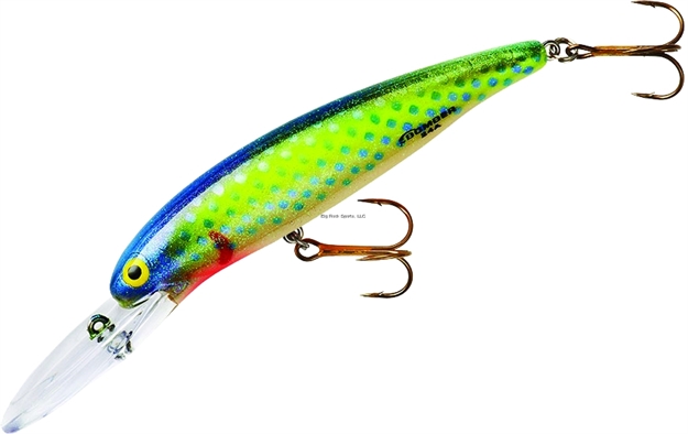 Picture of Bomber Deep Long A Minnow, 3 1/2", 3/8 Oz, Chartreuse Shiner