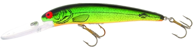 Picture of Bomber Deep Long A Minnow, 3 1/2", 3/8 Oz, Firetiger Bass, Floating