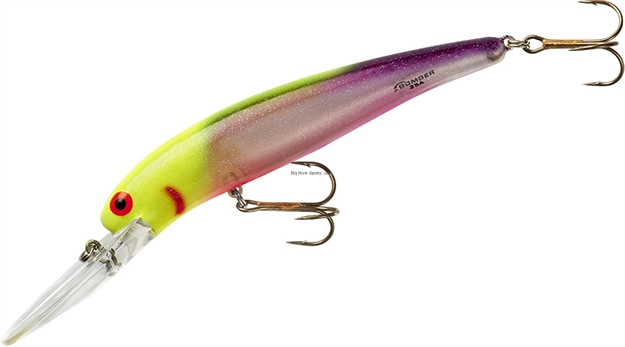 Picture of Bomber Deep Long A Minnow, 4 1/2", 3/4 Oz, Grape Crush