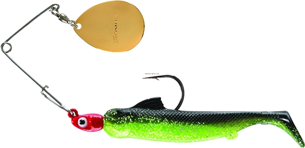 Picture of Bomber Drumbeater Coastal Spinnerbait 1/4Oz Red/Lucky Minnow