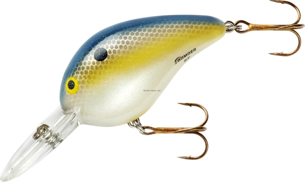 Picture of Bomber Fat A Crankbait,2 1/4",5/8Oz,Foxy Shad,Floating