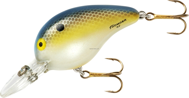 Picture of Bomber Fat A Crankbait,2",3/8Oz,Foxy Shad, Floating