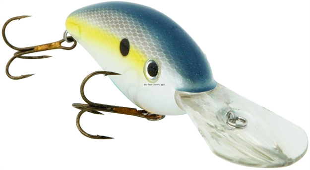 Picture of Bomber Fat Free Shad Crankbait, 3", 3/4 Oz, Foxy Shad, Floating