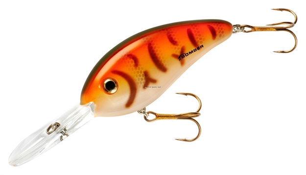 Picture of Bomber Fat Free Shad, 3", 3/4 Oz, Tiger Perch