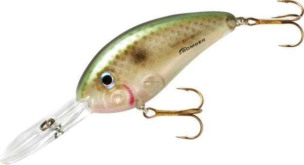 Picture of Bomber Fat Free Shad Crankbait,3",3/4Oz,Pure Shad, Floating