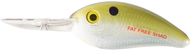 Picture of Bomber Fat Free Shad Fingerling Crankbait, 2 3/8", 3/8 Oz, Dances Tennessee Shad, Floating