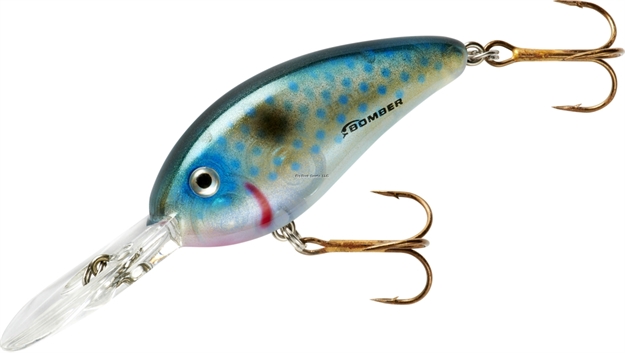 Picture of Bomber Fat Free Shad Fingerling Crankbait, 2 3/8",3/8Oz, Blue Back Herring, Floating