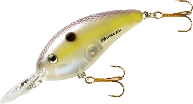 Picture of Bomber Fat Free Shad Guppy Crankbait,2 3/8",3/8Oz,Shadtreuse, Floating