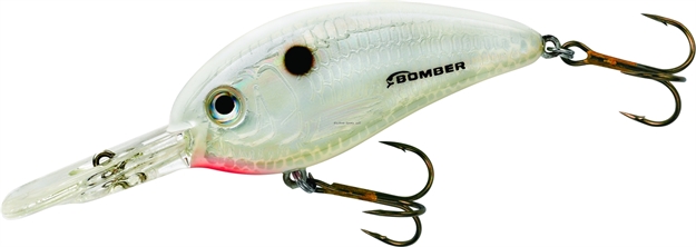 Picture of Bomber Fat Free Shad Square Lip, 2 1/2, 1/2 Oz, D Pearl White