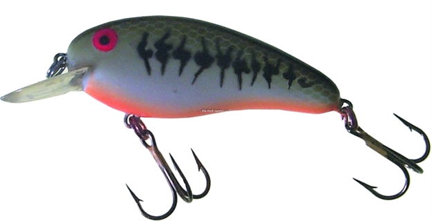 Picture of Bomber Flat A Crankbait, 2 1/2", 3/8 Oz, Baby Bass/Orange Belly, Suspending